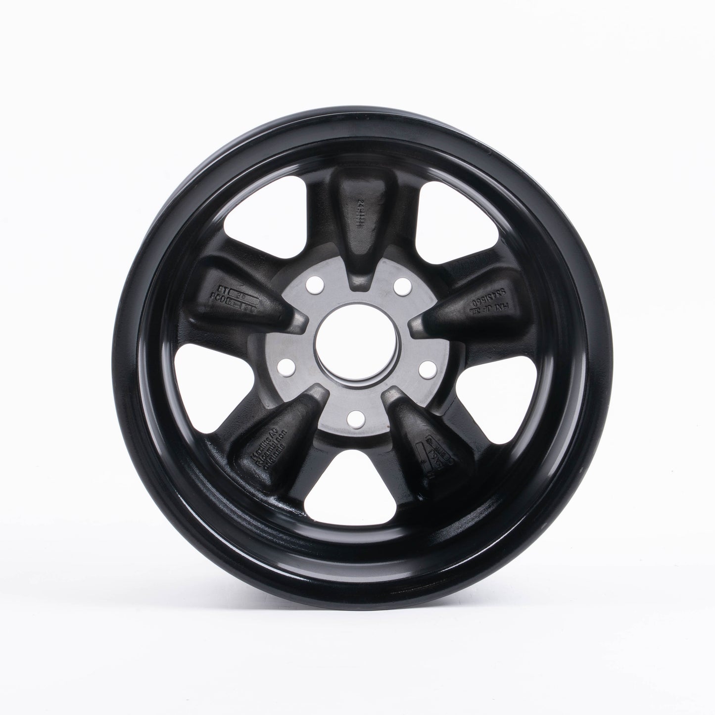 Maxilite Fuchs Design Felge 6x15 5x130 ET20 mattschwarz/glanzgedreht