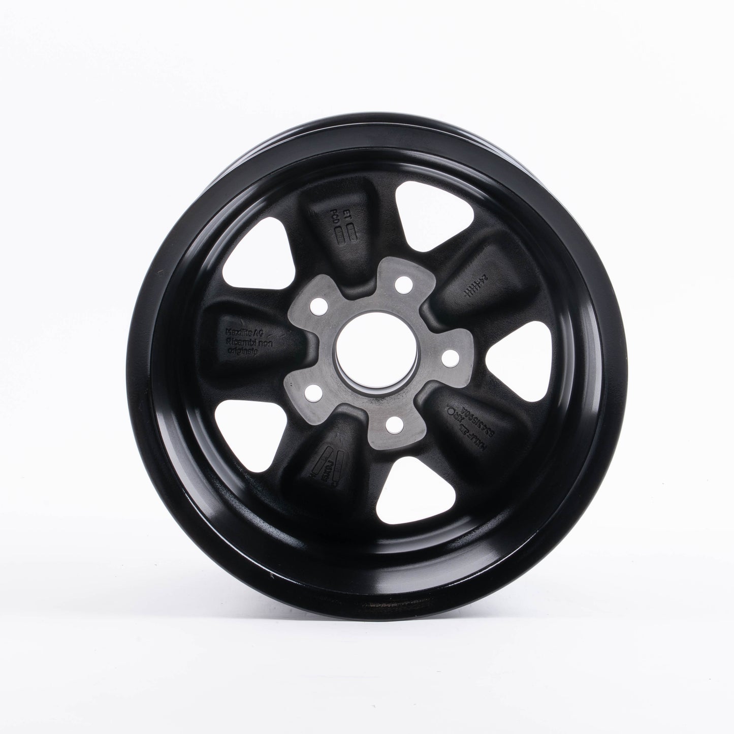 Maxilite Fuchs Design Felge 9x15 5x130 ET35 mattschwarz/glanzgedreht