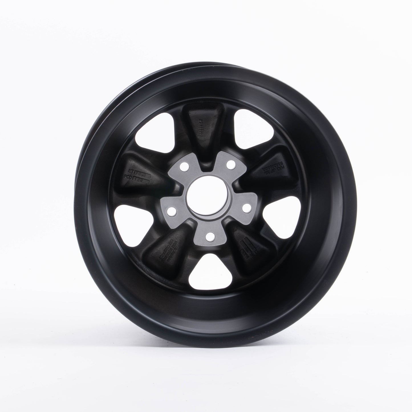 Maxilite Fuchs Design Felge 8x16 5x130 ET36 mattschwarz/glanzgedreht