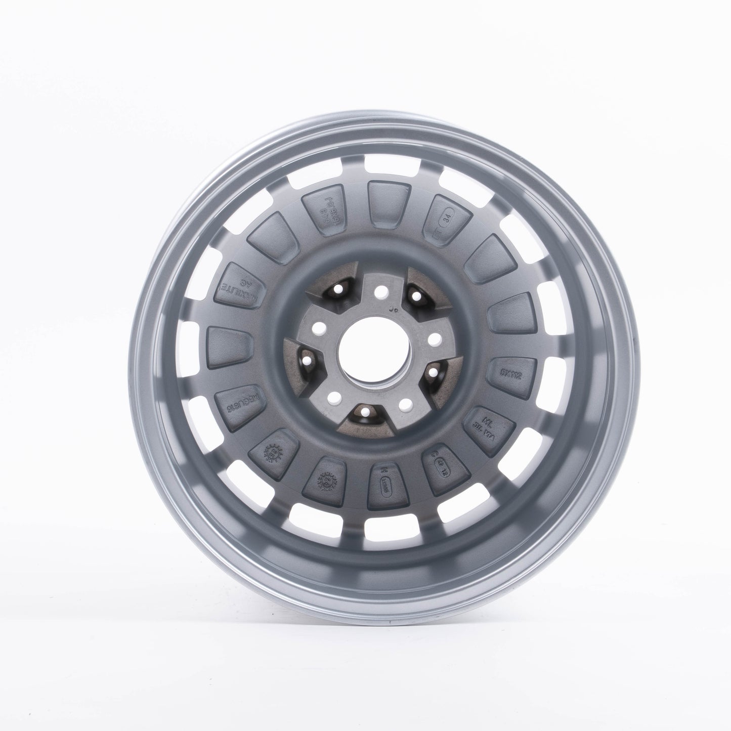 Maxilite Gulli Design Felge 8x16 5x112 ET34 silber/glanzgedreht