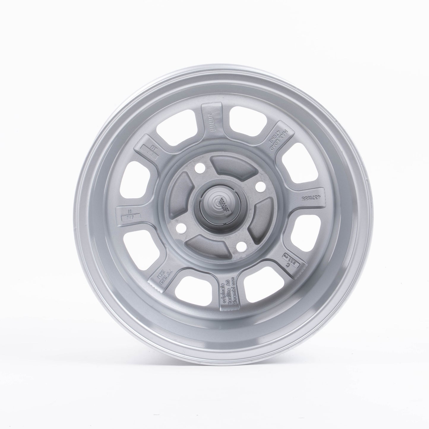 Maxilite Babyfuchs Design Felge 5,5x15 4x130 ET35 silber/glanzgedreht