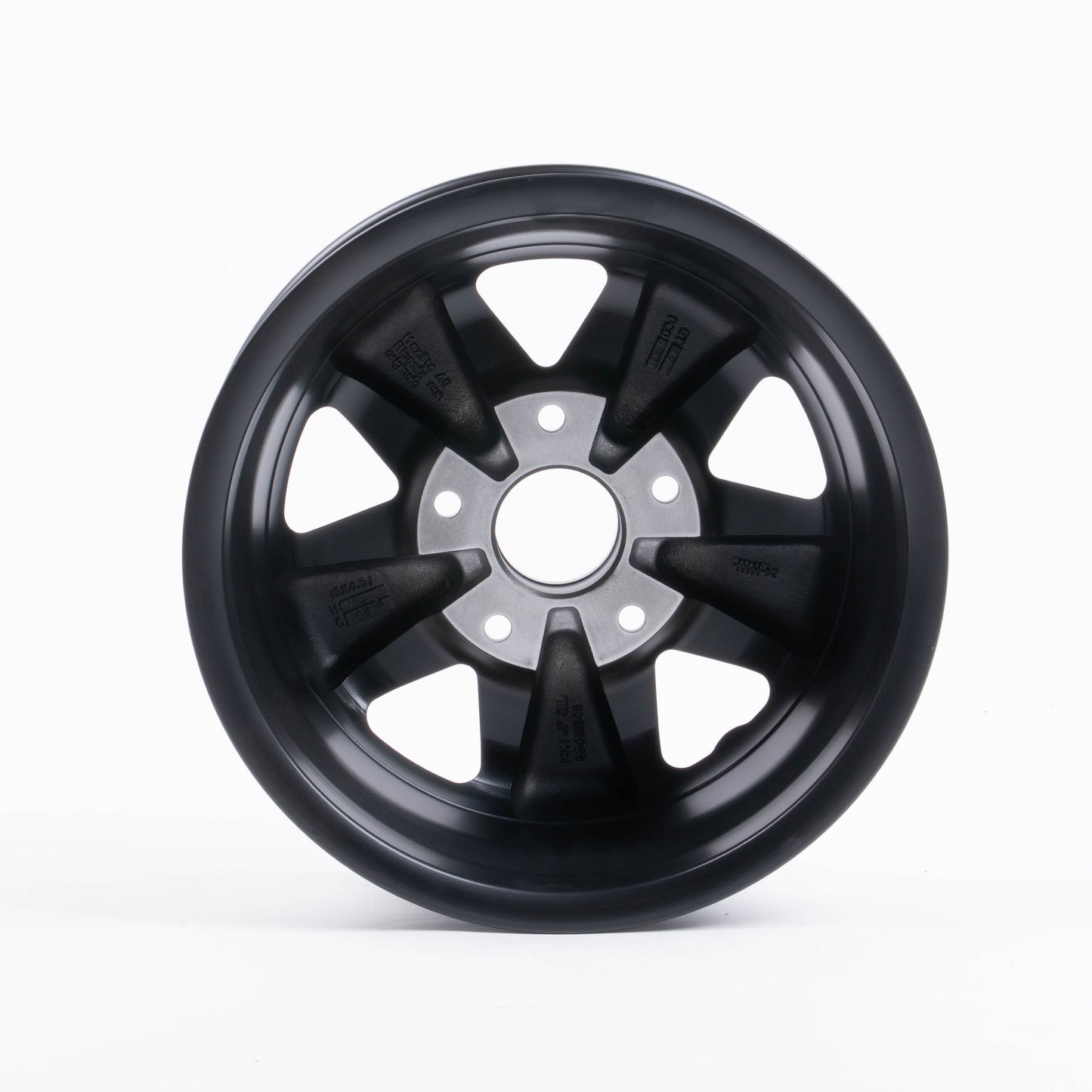 Maxilite Fuchs Design Felge 4,5x15 5x130 ET37 mattschwarz/glanzgedreht