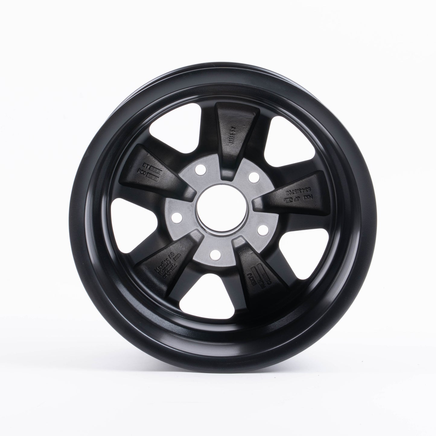 Maxilite Fuchs Design Felge 7x15 5x130 ET23,3 mattschwarz/glanzgedreht