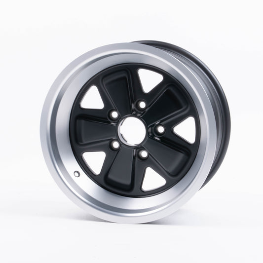 Maxilite Fuchs Design Felge 8x16 5x130 ET42 mattschwarz/glanzgedreht