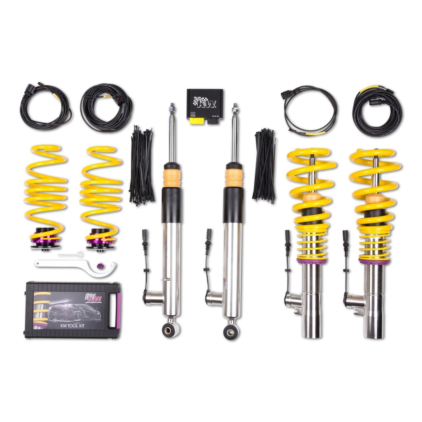 KW DDC - ECU Gewindefahrwerk inox - 39020042